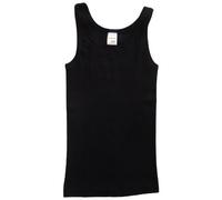 HERMKO 2000 Maillots de Corps Filles en Coton 100% Bio, débardeur, Couleur:Noir, Größe Kinder:7-8 Ans
