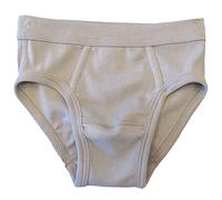 HERMKO 2840 Slip garçon avec Une Ceinture Douce en Pur Coton Biologique, Couleur:Blanc, Größe Kinder:14 Ans