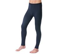 HERMKO 3540 caleçons Longs pour Homme Long Johns (Autres Couleurs), en 100% Coton Biologique, Taille:5 (XL), Couleur:Bleu foncé