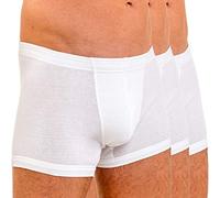 HERMKO - Boxer - Robe - Homme, Weiß, M