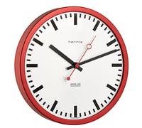 Hermle 30471-362100 Horloge à Quartz Rouge