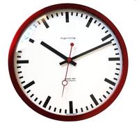Hermle 30471-362100 Horloge à Quartz Rouge