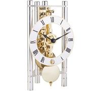 Hermle Horloge de Table, Aluminium, Argent, 19,5 cm x 11 cm x 9 cm