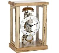Hermle Horloge de Table en Bois de hêtre Clair glacé 18,5 cm x 26,5 cm x 12,5 cm