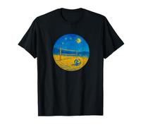 Hermosa Ballon de beach volley - Van Gogh Starry Night Style T-Shirt