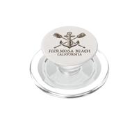 Hermosa Beach California Naval - Hermosa Beach CA PopSockets PopGrip pour MagSafe