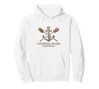 Hermosa Beach California Naval - Hermosa Beach CA Sweat à Capuche