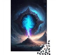 Hermosos rompecabezas de planetas alienígenas Para adultos, 1000 piezas, Para Adolescentes a partir de 12 años, Regalo de Nochebuena, 1000 piezas (38 x 26 cm)