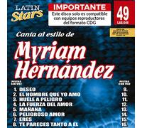Hernandez, Myriam - Myriam Hernandez-Latin Stars Karaoke