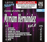 Hernandez, Myriam - Vol. 2-Karaoke Latin Stars