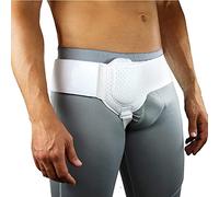 Hernia Truss Bande De Hernie Ceinture De Hernie Inguinale pour Hommes, Sangle De Taille Réglable Côté Gauche Ou Droit pour Hommes Et Femmes Garde De Hernie Médicale Truss Inguinal,Blanc