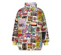 Herno - Doudoune Réversible avec Imprimé Logo - Femme - Vestes - Multicolore - Taille: 38 FR