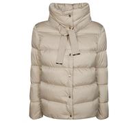 Herno - Doudoune satinée avec capuche - Femme - Vestes - Beige - Taille: 38 FR