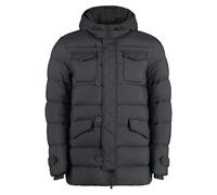 Herno - Eskimo Hooded Down Jacket - Homme - Vestes - Gris - Taille: M