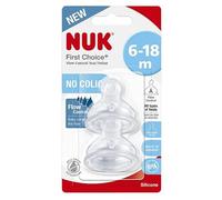 Hero Baby Nuk Lot de 2 tétines en silicone First Choice 6-18 m