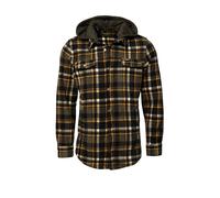 Hero Chemise 'Hunter' jaune foncé / olive / noir / blanc, Taille M