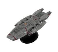 Eaglemoss Hero Collector Galactica (sang et chromé) | Collection Batlestar Galactica | Réplique de modèle
