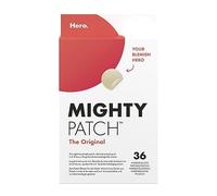 Hero Cosmetics Mighty Patch Original - Patch Bouton Nuit - Résultats en 6H - Technologie Hydrocolloïde - Absorbe les Impuretés & Réduit les Boutons - Format 36 Patchs