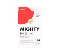 Hero Cosmetics Mighty Patch Original - Patch Bouton Nuit - Résultats en 6H - Technologie Hydrocolloïde - Absorbe les Impuretés & Réduit les Boutons - Format 144 Patchs