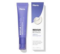 HERO COSMETICS Rescue Crème de nuit rénovatrice au rétinol - Aide à soulager la texture irrégulière et les traces après les taches - Formule douce, non desséchante, introduction au rétinol - Sans
