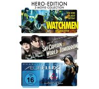 HERO-EDITION : WATCHMEN/SKY CAPTAIN/AEON FLUX 3DVD NEUF dans son emballage d'...