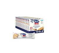 Hero Light Barres de céréales et noisettes, apéritifs sans sucre ajouté, sans huile de palme, zéro conservateur, 10 paquets de 6 barres x 20 g