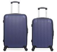 hero - lot de 2 - valise weekend et valise cabine carpates - marine marine G