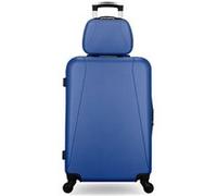 Lot de 2 - Valise weekend et vanity LANZAROTE - bleu - HERO