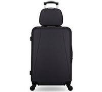 hero - lot de 2 - valise weekend et vanity lanzarote - noir noir G