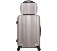 Lot de 2 - Valise weekend et vanity LIPARI - beige - HERO