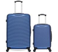 hero - lot de 2 - valises grand format et cabine etna - marine marine G