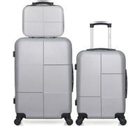 Lot de 3 - Valise weekend, valise cabine et vanity CORONADO - gris - HERO