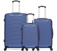 hero - lot de 3 - valises grand format, weekend et cabine etna - marine marine G