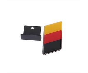hero-s Badge drapeau national de l'Allemagne pour calandre avant de voiture - Autocollant sport de course pour Golf 7 pour Golf 6