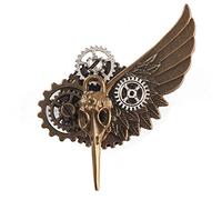 Hero-s Broche Steampunk Gothique Rétro pour Homme