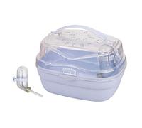 hero-s Caisse de transport pour hamster, cage portable, cage de transport pour petits animaux, avec bouteille d'eau, sac de transport pour cochon d'inde