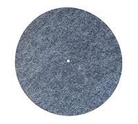 Hero-s Plateau en feutre antistatique de 3 mm d'épaisseur - Tapis de disque vinyle - Tapis de platine - Tapis de glissement anti-vibration pour audiophile - Pour lecteurs de disques vinyles LP