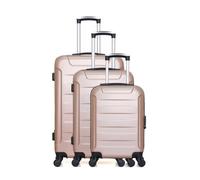 HERO - SET DE 3 ABS ELBE-A 70 cm 4 Roues - rose
