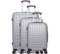 HERO - SET DE 3 ABS TAURUS 4 Roues Gris