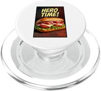 Hero Time Sub Amateur de sandwichs PopSockets PopGrip pour MagSafe