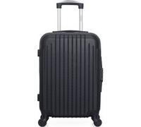 Valise Cabine CARPATES 55 cm 4 Roues - noir - HERO 55x35x21cm