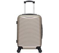 HERO - Valise Cabine ABS ETNA 55 cm 4 Roues Beige