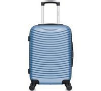 hero - valise cabine etna abs 55 cm - bleu dore bleu dore