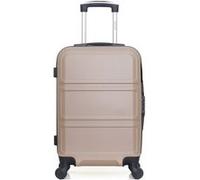 Valise Cabine UTAH 55 cm 4 Roues - beige - HERO 55x35x21cm