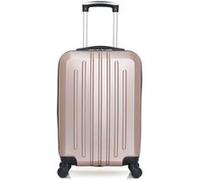 hero - valise cabine abs vosges 55 cm 4 roues - rose dore rose dore