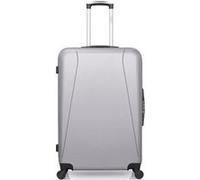 hero - valise grand format abs lanzarote 75 cm 4 roues - gris gris G