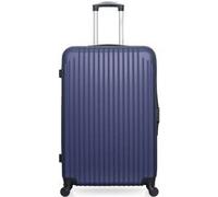 Valise Grand Format CARPATES 4 Roues - bleu - HERO 75x47x29cm
