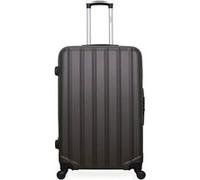 - valise grand format abs himalaya 75 cm 4 roues - gris fonce