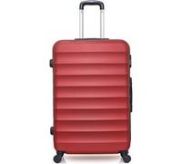 HERO - Valise Grand Format ABS JAKARTA 75 cm 4 Roues Rouge