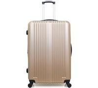 hero - valise grand format abs lipari-b 75 cm 4 roues - beige beige